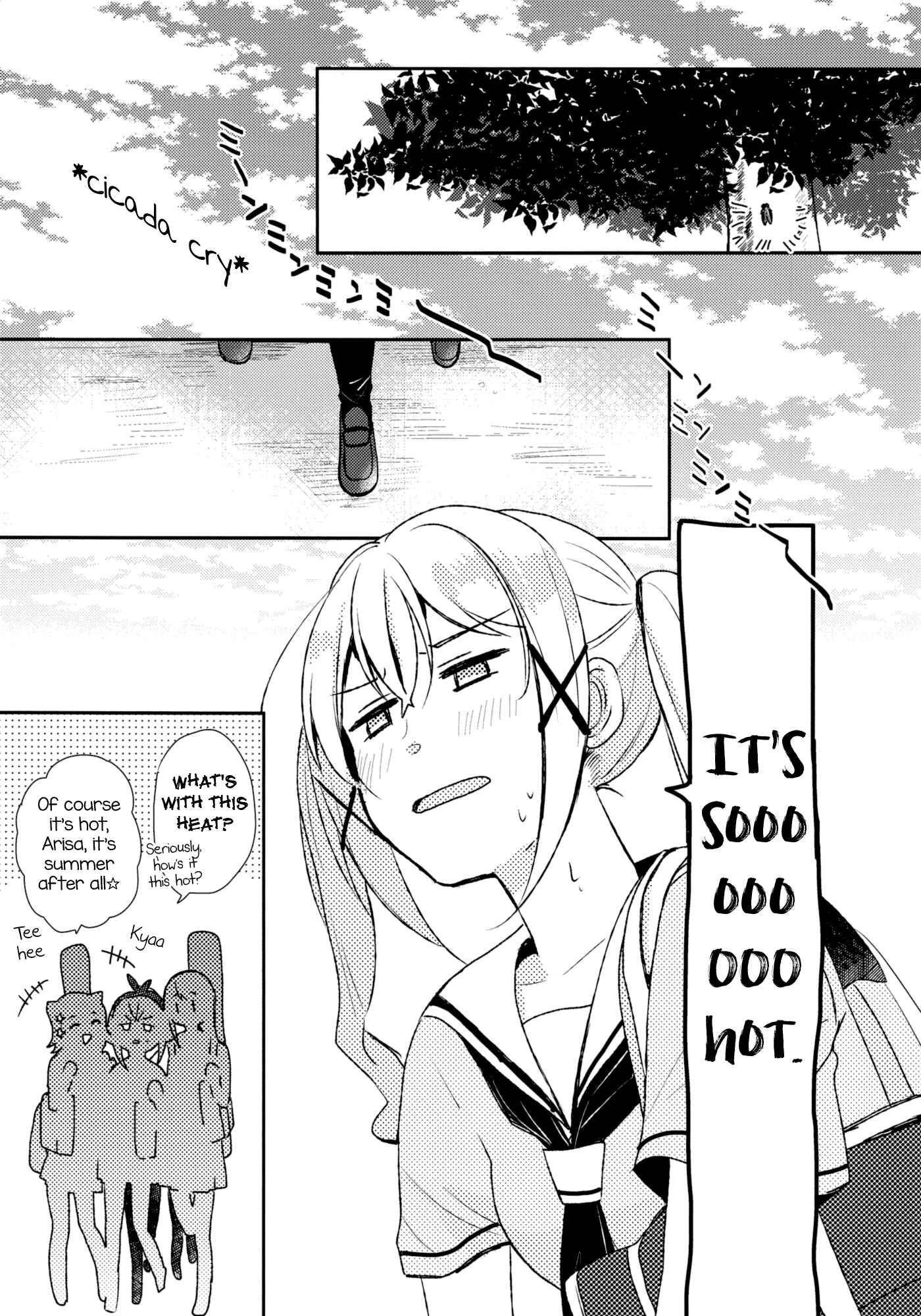 Page 2 Chapter Unknown_a167 BanG Dream! - Summer, Ice Cream for You (Doujinshi)