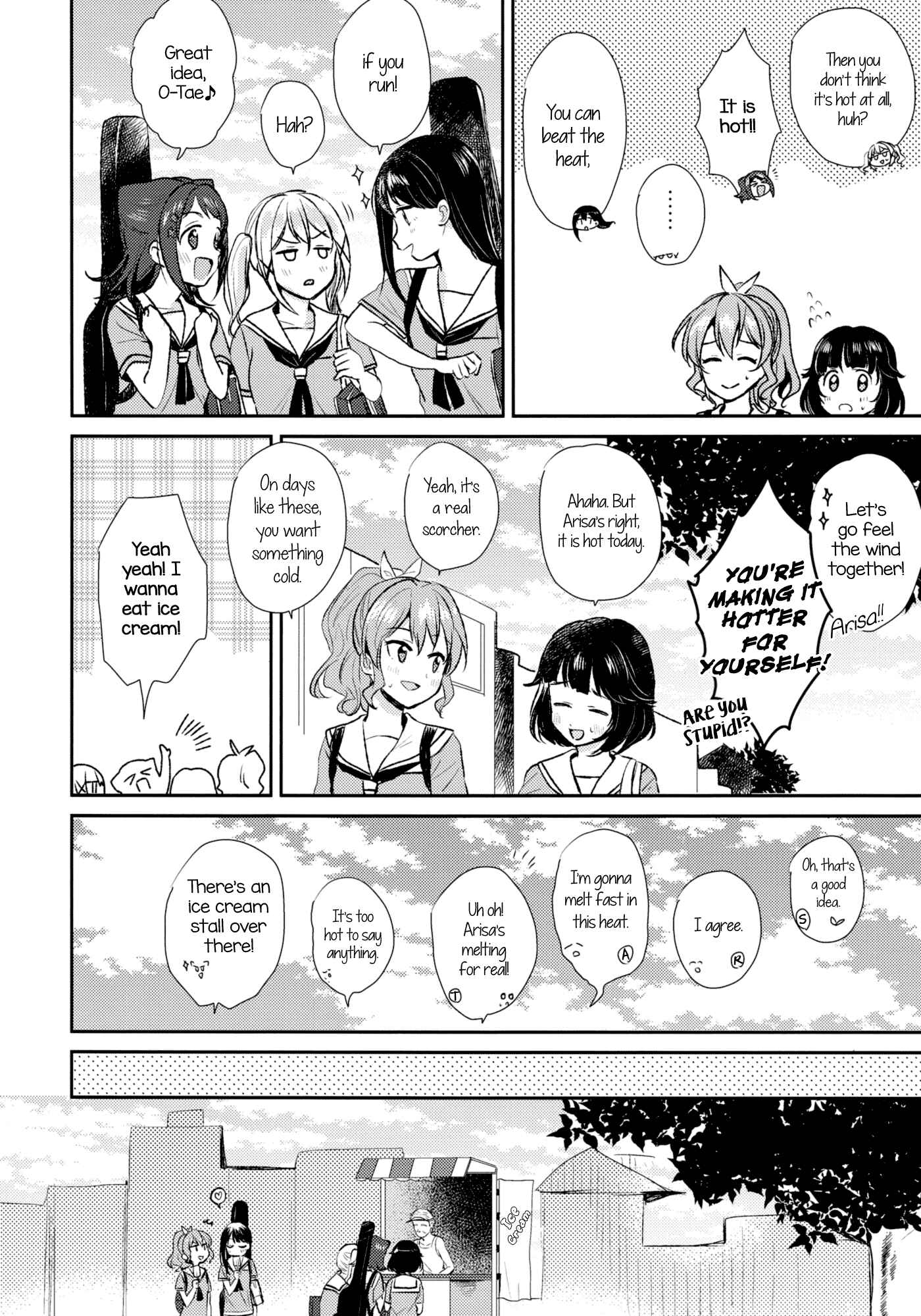 Page 3 Chapter Unknown_a167 BanG Dream! - Summer, Ice Cream for You (Doujinshi)