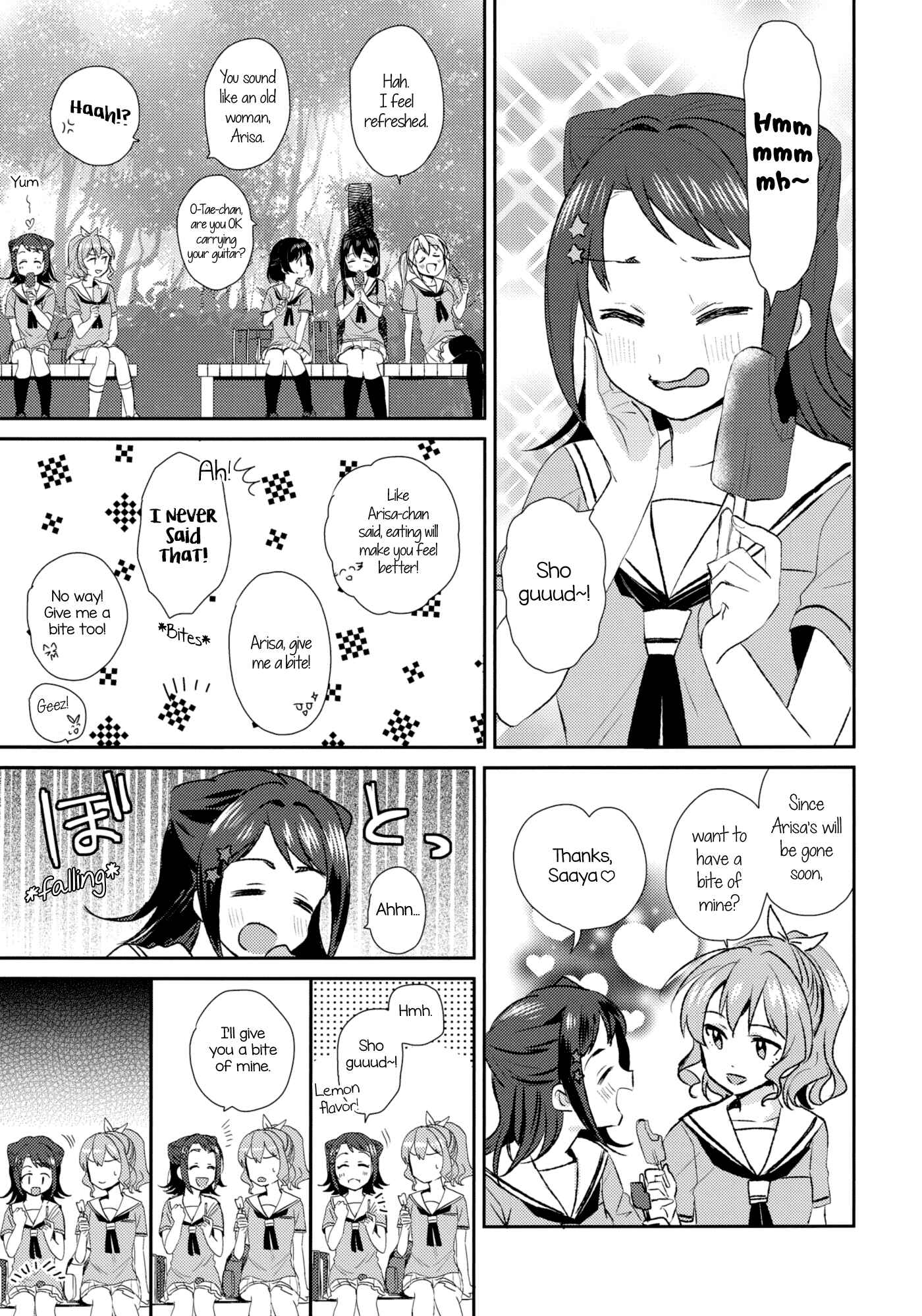 Page 4 Chapter Unknown_a167 BanG Dream! - Summer, Ice Cream for You (Doujinshi)