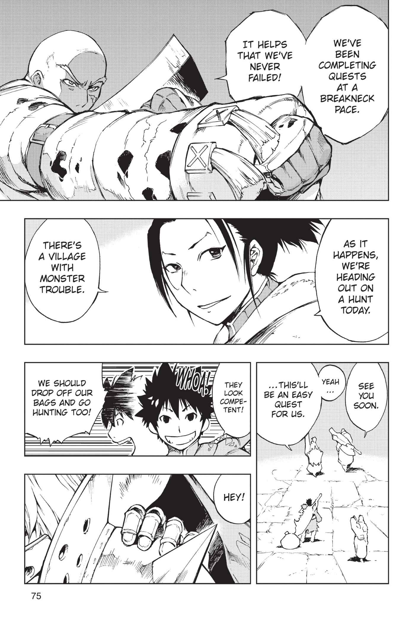 Page 4 Chapter 3 Monster Hunter: Flash Hunter