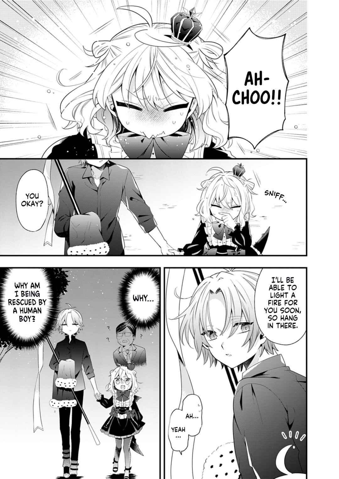 Page 1 Chapter 2 Makai Youjo ni Tensei Shita Oji-san wa Heiwa no Tame ni Maou ni Naritai