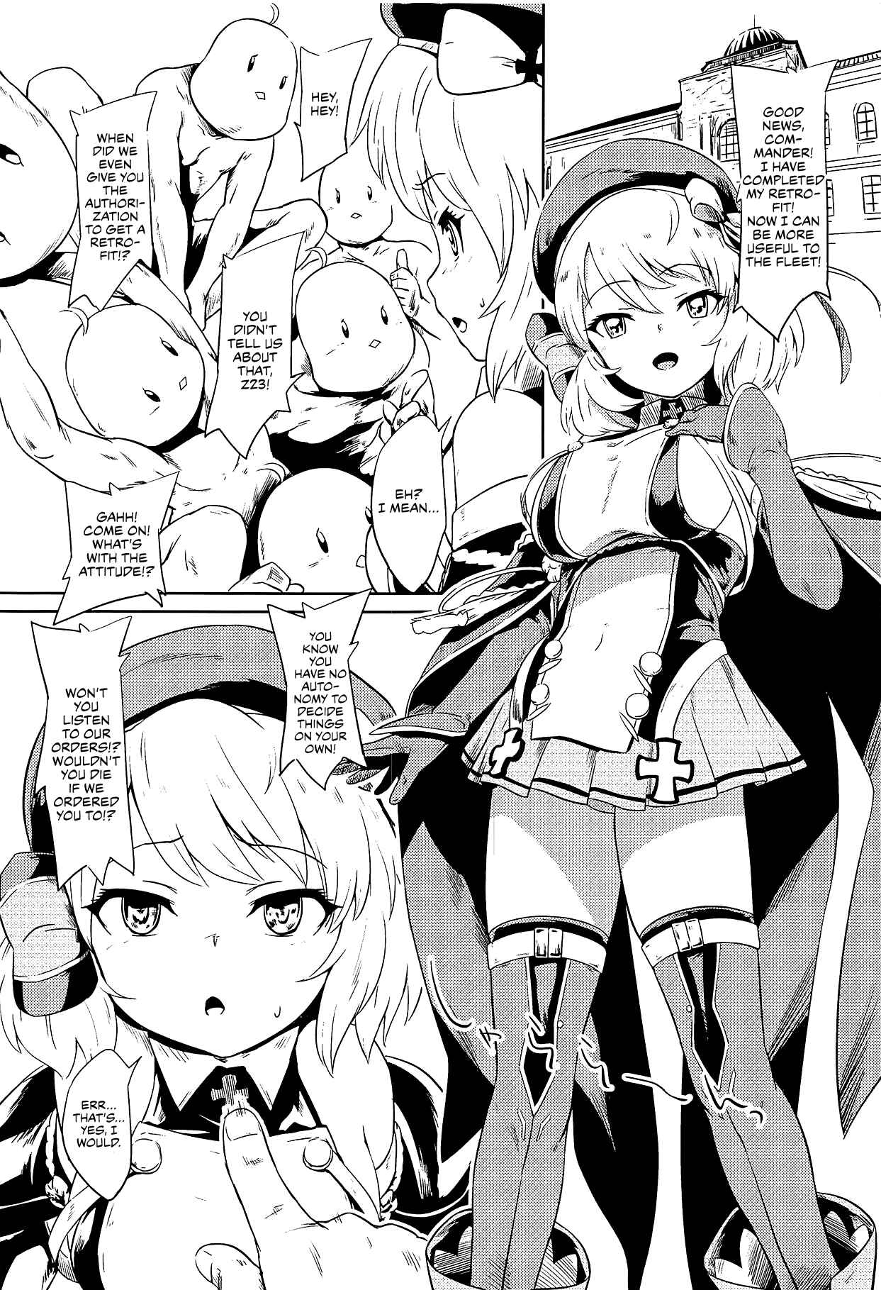 Page 2 Chapter Unknown_2959 Azur Lane - You Didn’t Tell Us You Were Getting a Retrofit, Z23! (Doujinshi)