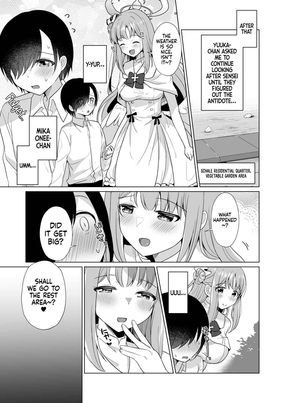 Page 16 Chapter Unknown_b7fe Blue Archive - Sensei no, Zenbu Watashi no Mono... ♥