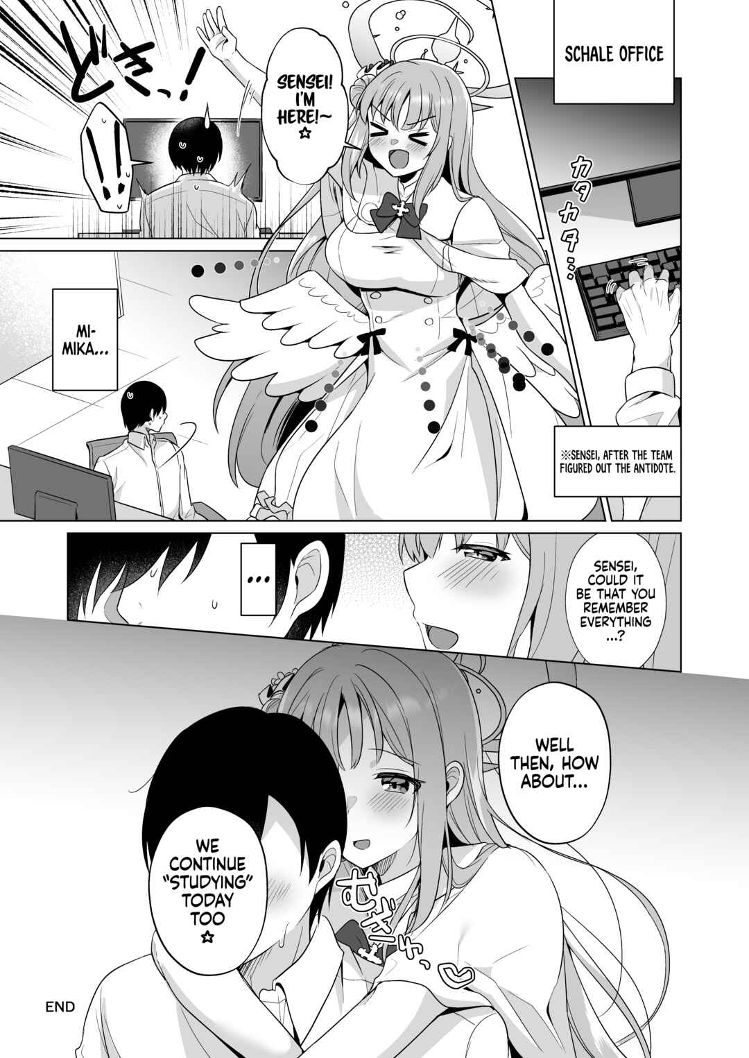 Page 24 Chapter Unknown_b7fe Blue Archive - Sensei no, Zenbu Watashi no Mono... ♥