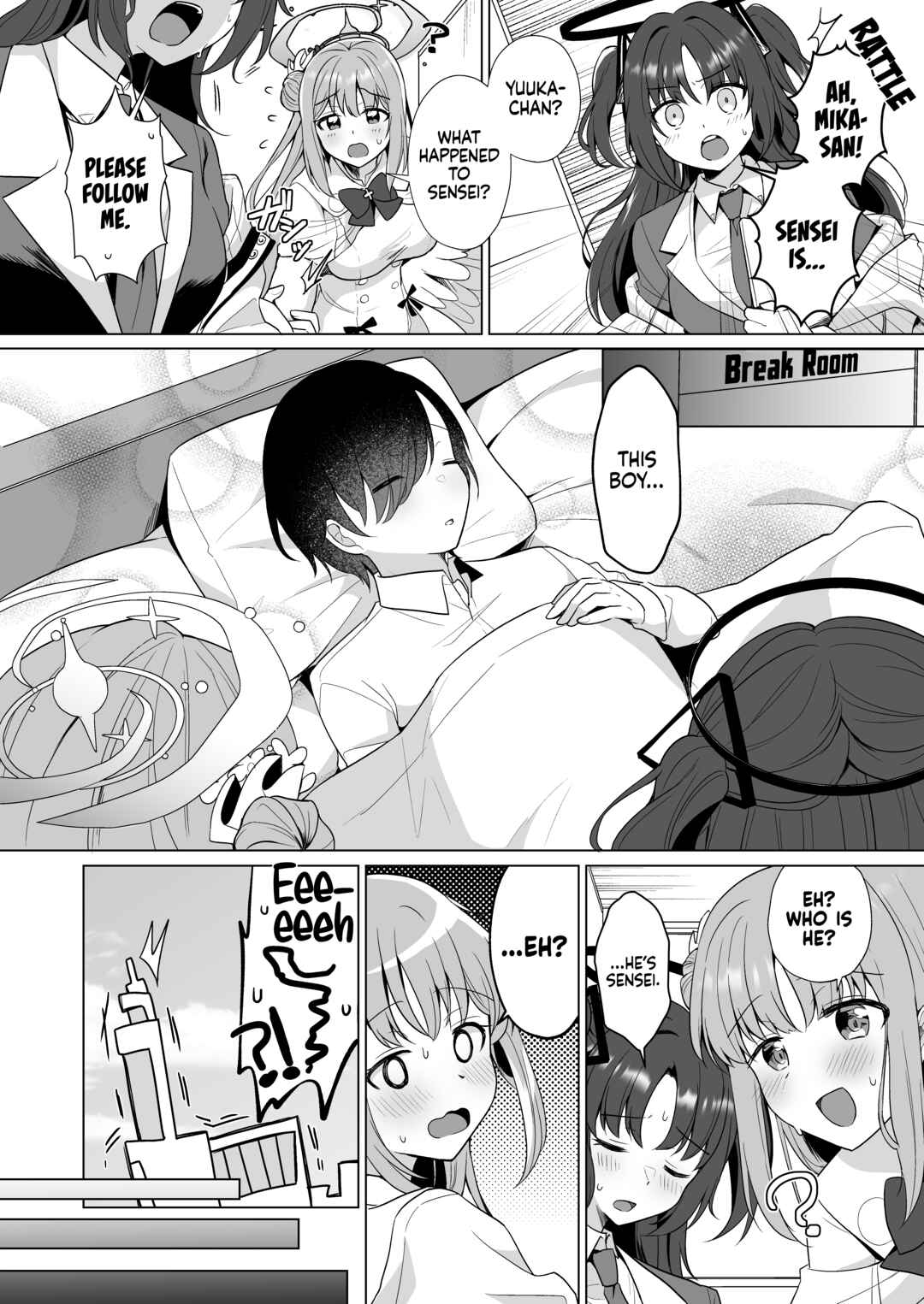 Page 3 Chapter Unknown_b7fe Blue Archive - Sensei no, Zenbu Watashi no Mono... ♥