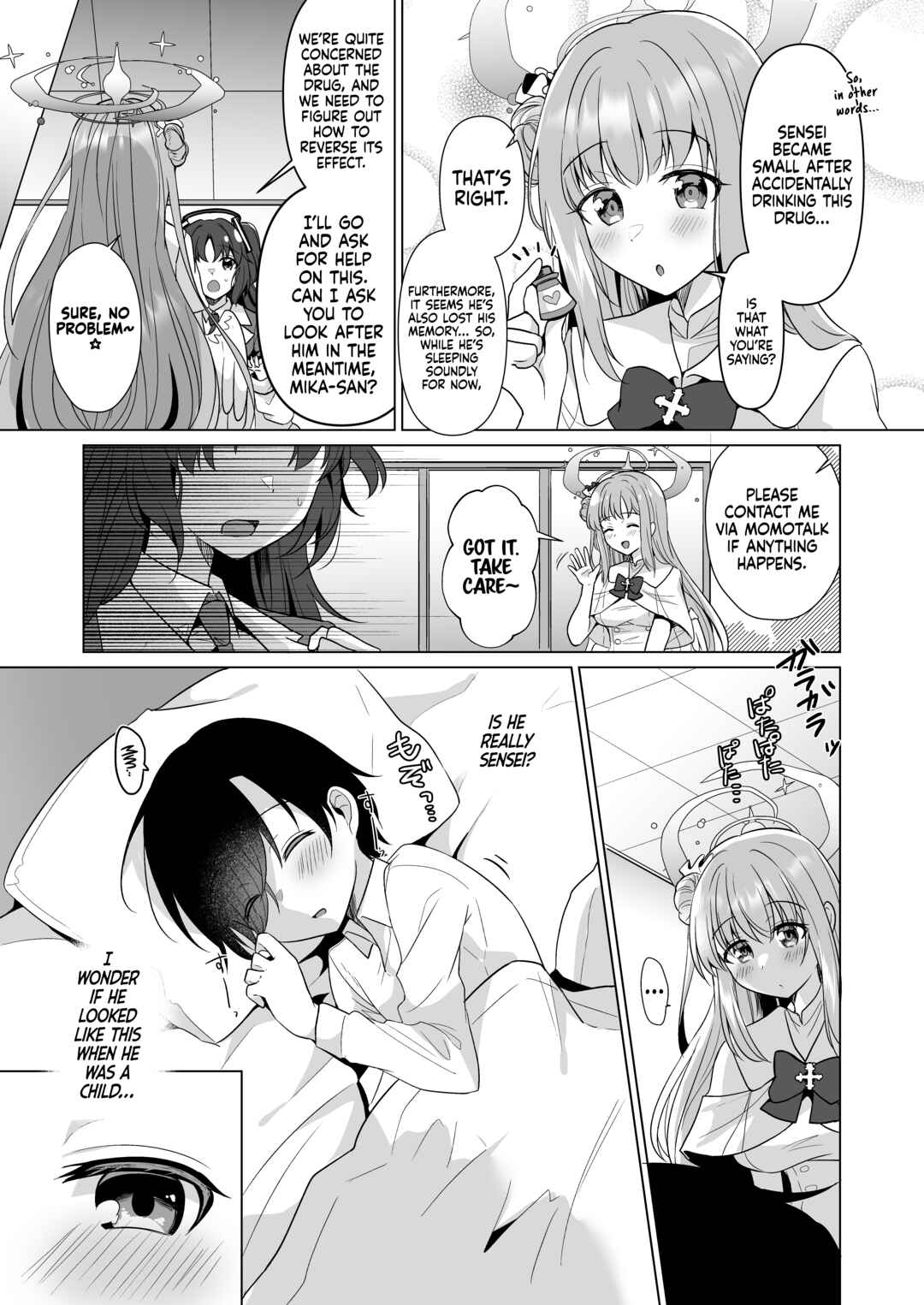 Page 4 Chapter Unknown_b7fe Blue Archive - Sensei no, Zenbu Watashi no Mono... ♥