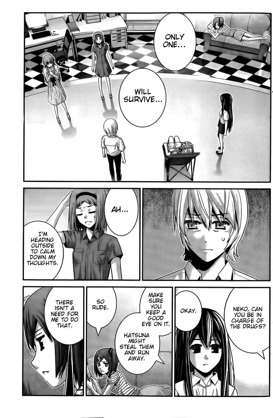 Page 8 Chapter 69 Gokukoku no Brynhildr