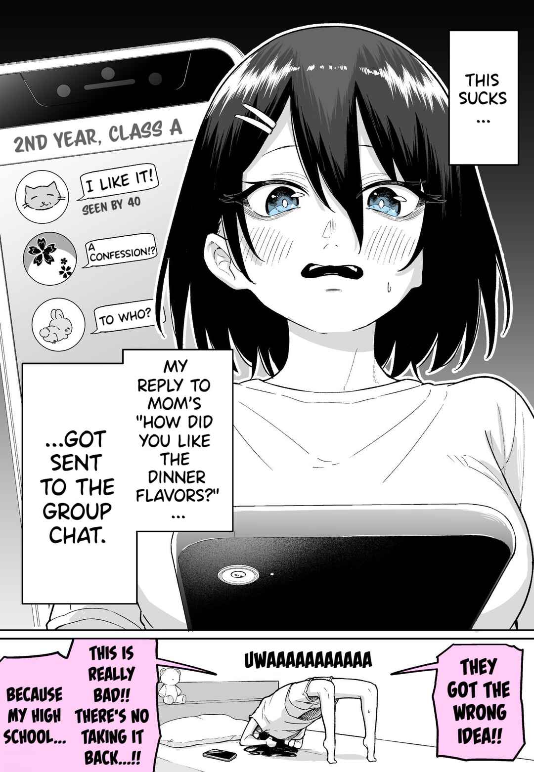 Page 1 Chapter Unknown_578e When I sent the wrong reply...