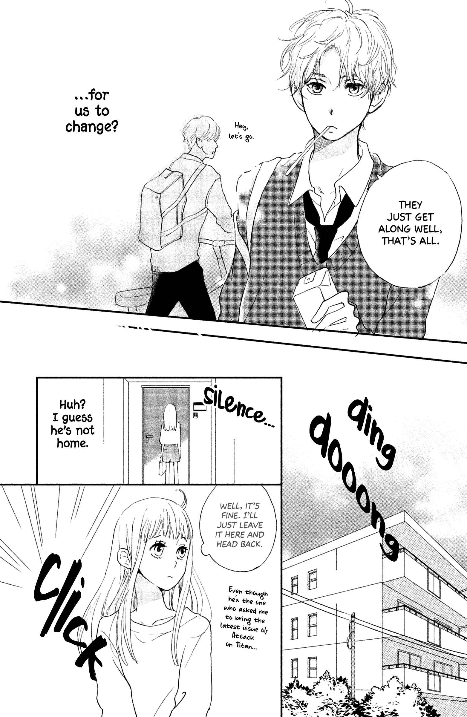 Page 11 Chapter 3 Atashi, Kiss Shita.