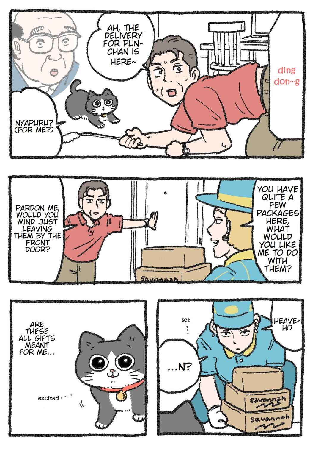 Page 1 Chapter 43 Neko Oji: Salaryman reincarnated as a kitten!