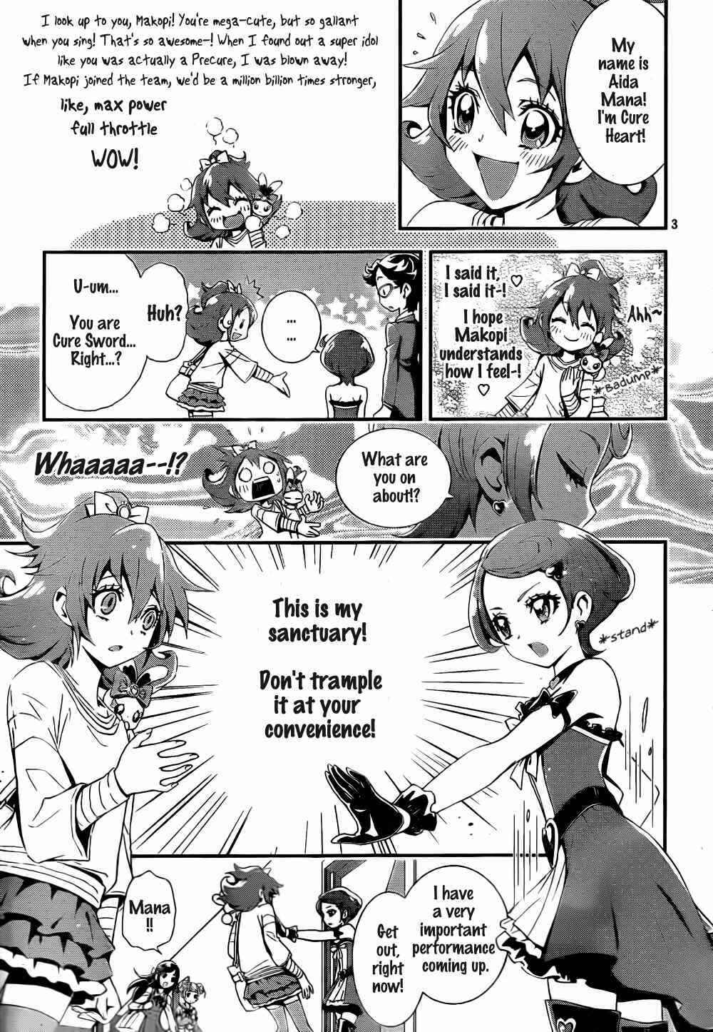 Page 3 Chapter 2 Doki Doki! Pretty Cure