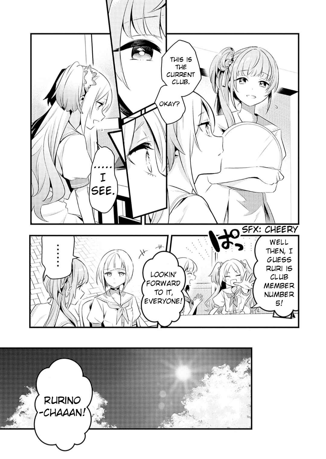 Page 10 Chapter 6 Love Live! flowers* - Hasunosora Girls High School Idol Club -