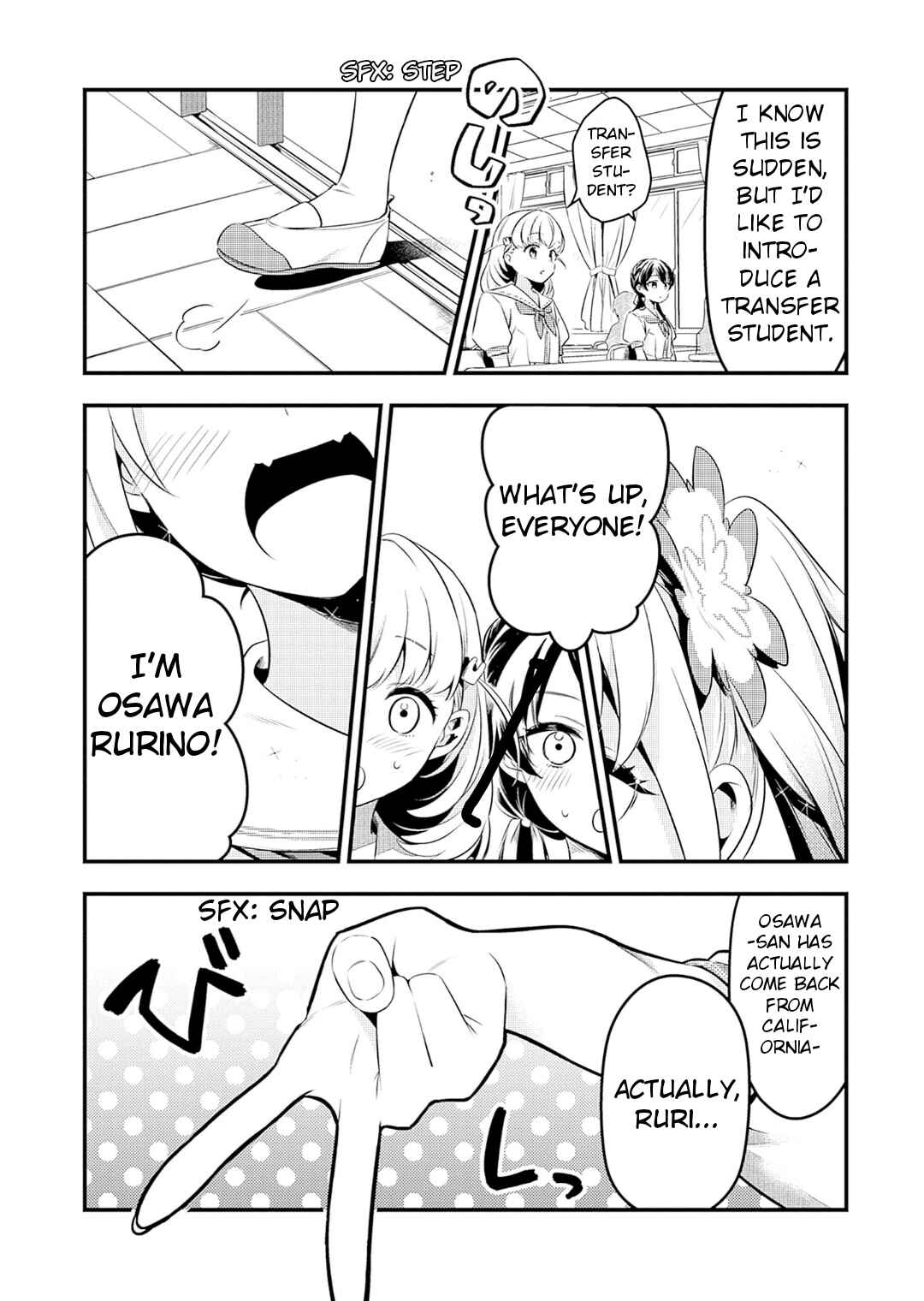Page 6 Chapter 6 Love Live! flowers* - Hasunosora Girls High School Idol Club -