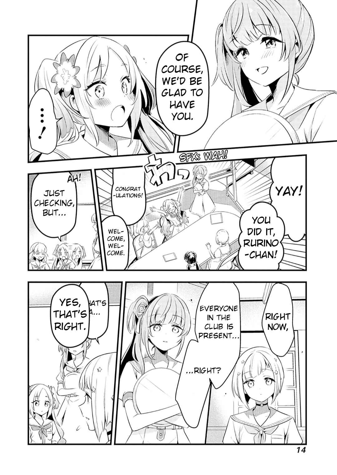Page 9 Chapter 6 Love Live! flowers* - Hasunosora Girls High School Idol Club -
