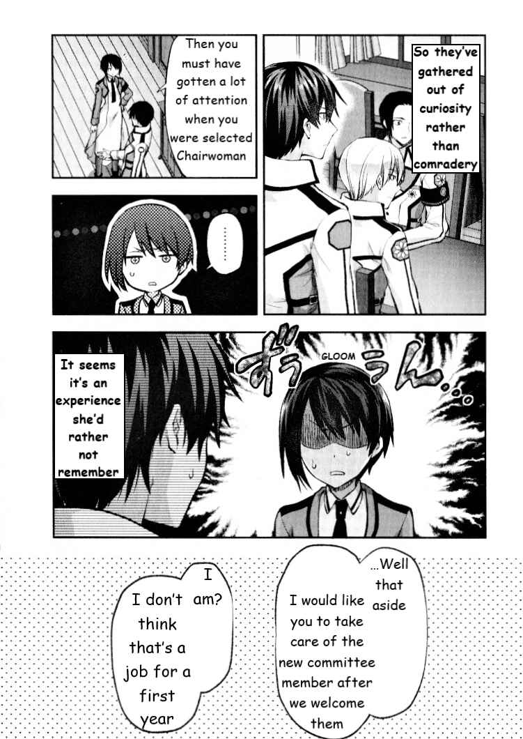 Page 14 Chapter 1 Mahouka Koukou no Rettousei - Kaichou Senkyo-hen