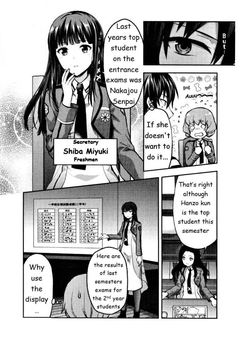 Page 8 Chapter 1 Mahouka Koukou no Rettousei - Kaichou Senkyo-hen