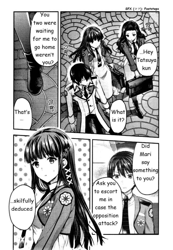 Page 11 Chapter 5 Mahouka Koukou no Rettousei - Kaichou Senkyo-hen