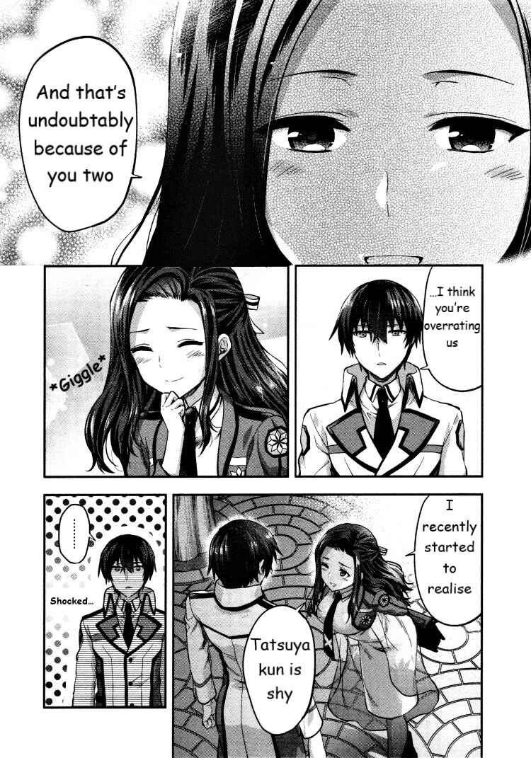 Page 15 Chapter 5 Mahouka Koukou no Rettousei - Kaichou Senkyo-hen