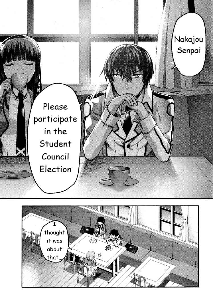 Page 14 Chapter 3 Mahouka Koukou no Rettousei - Kaichou Senkyo-hen