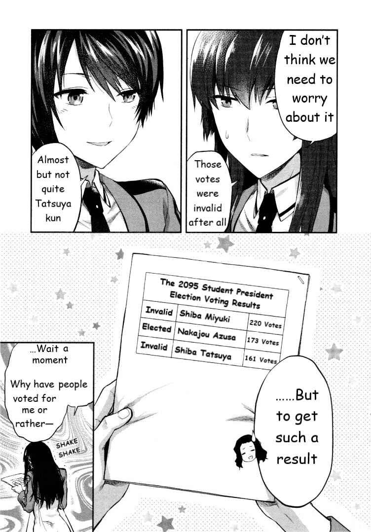 Page 23 Chapter 6 Mahouka Koukou no Rettousei - Kaichou Senkyo-hen