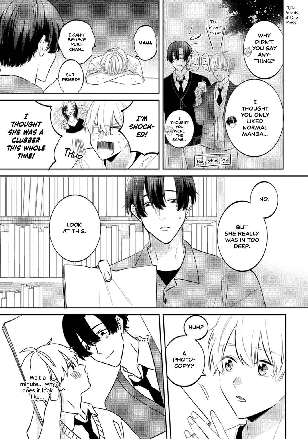 Page 10 Chapter 2 Sono Futari, Kaishaku Chigai desu!