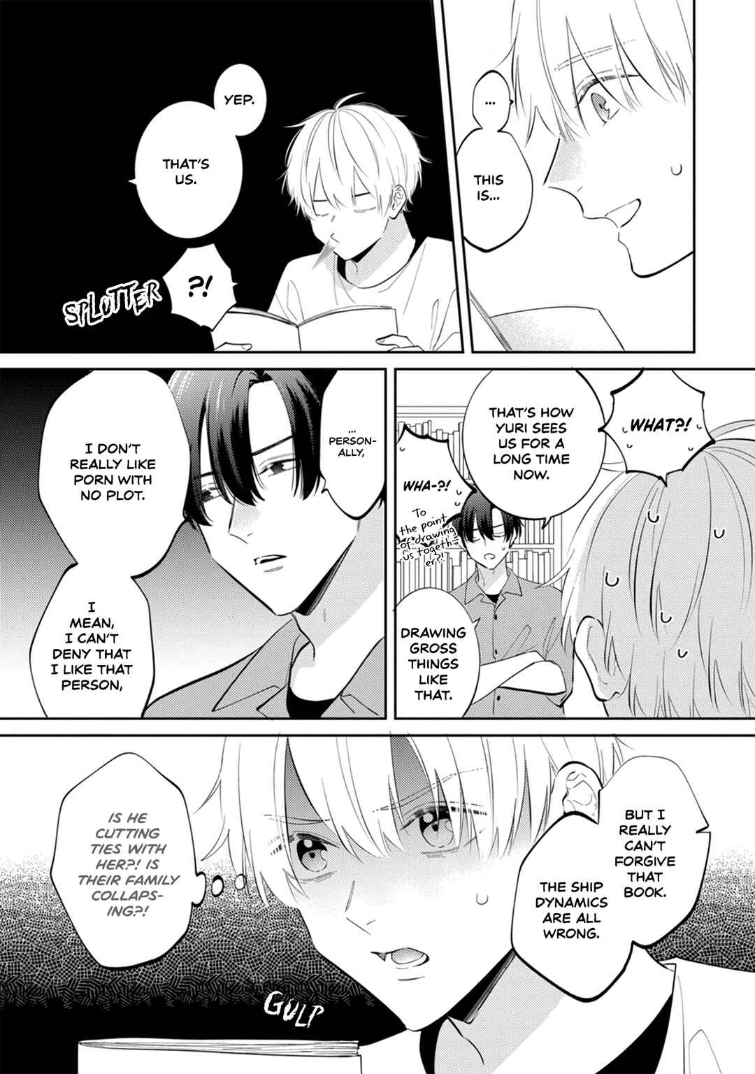 Page 12 Chapter 2 Sono Futari, Kaishaku Chigai desu!
