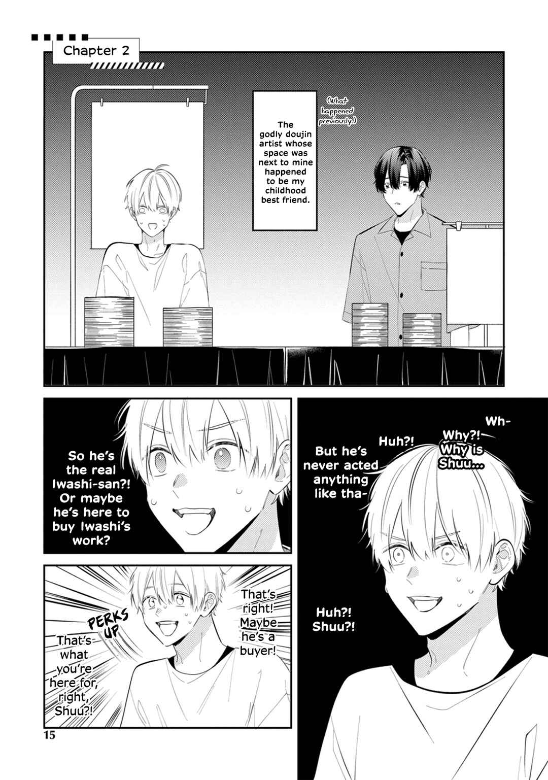 Page 2 Chapter 2 Sono Futari, Kaishaku Chigai desu!