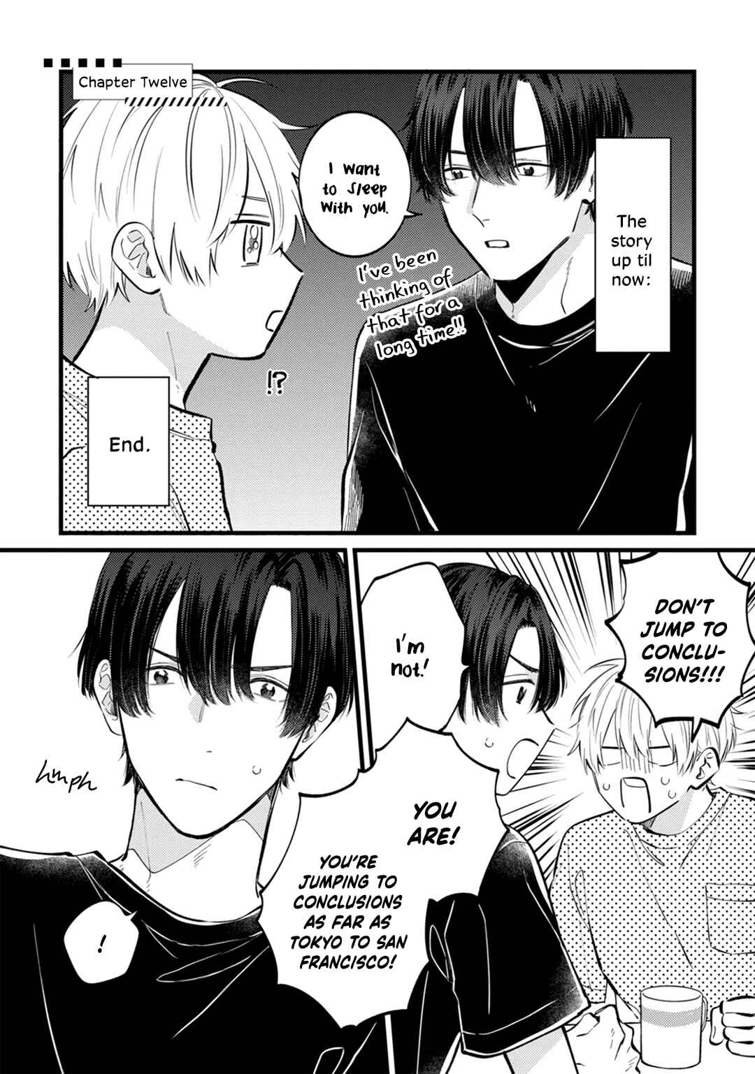 Page 2 Chapter 12 Sono Futari, Kaishaku Chigai desu!
