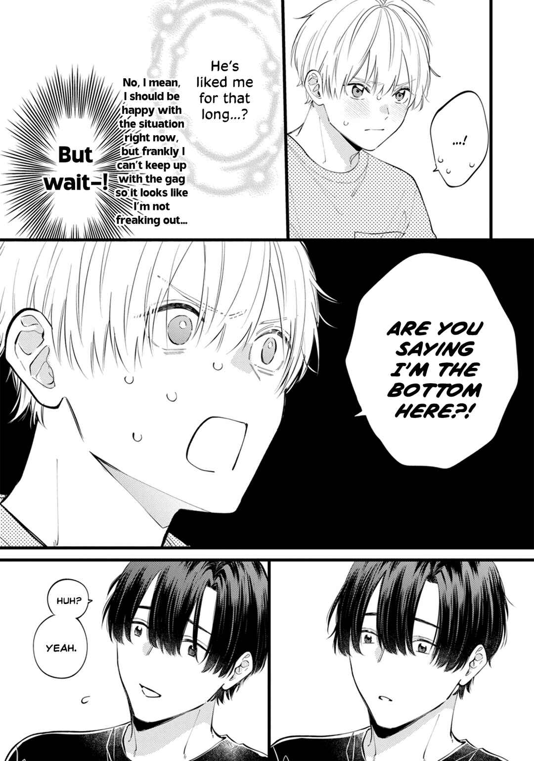 Page 4 Chapter 12 Sono Futari, Kaishaku Chigai desu!