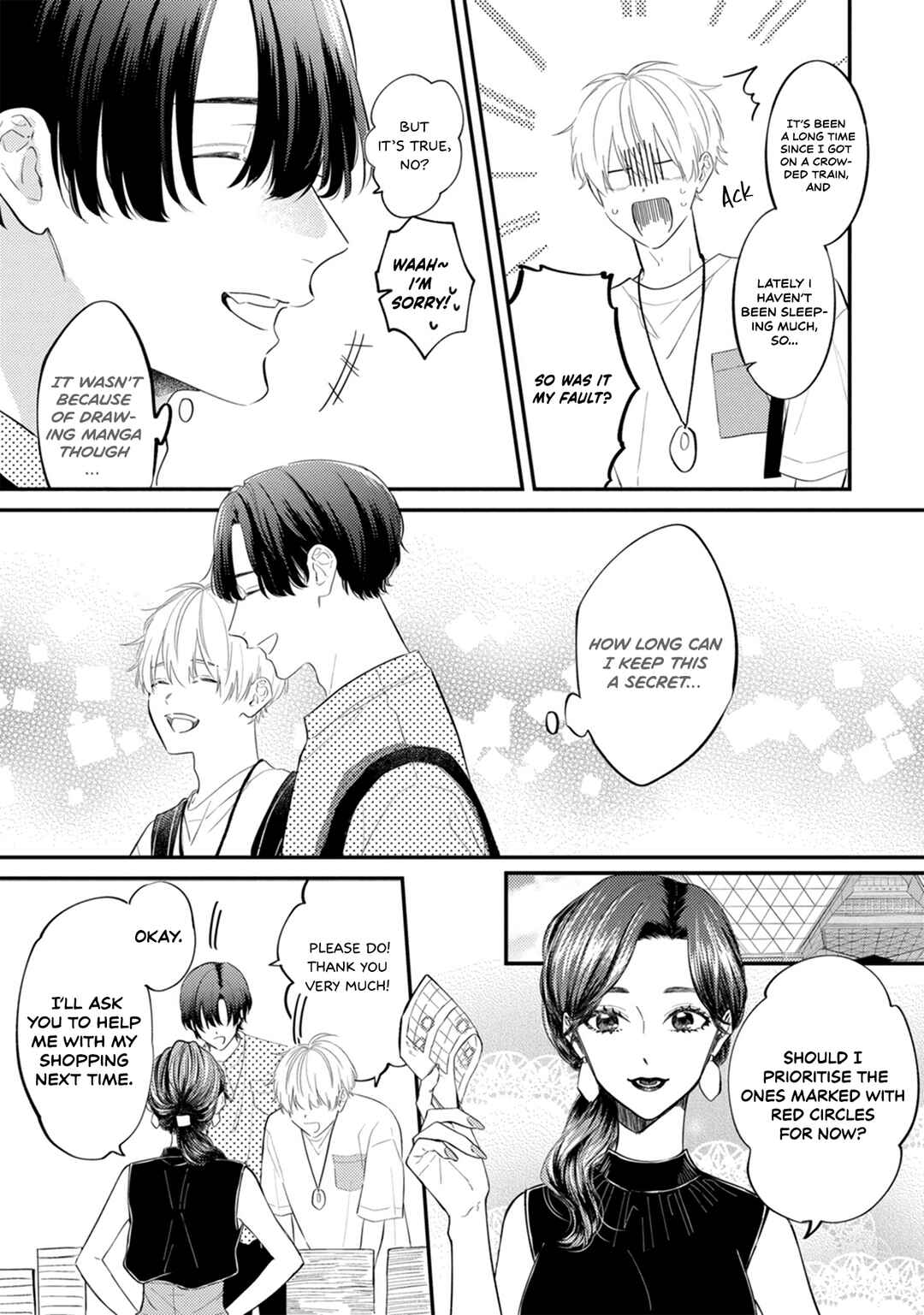 Page 8 Chapter 5 Sono Futari, Kaishaku Chigai desu!