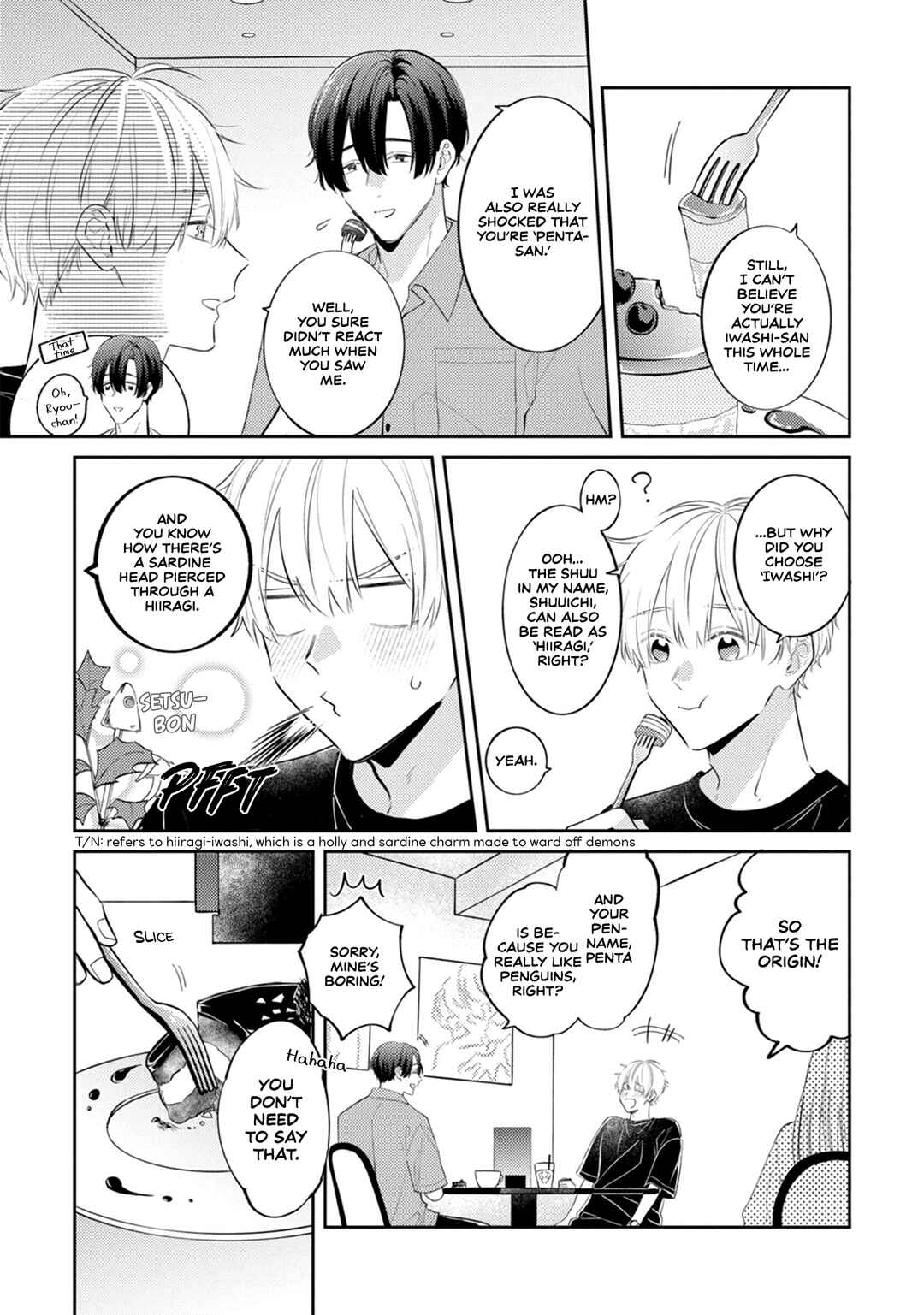 Page 5 Chapter 3 Sono Futari, Kaishaku Chigai desu!