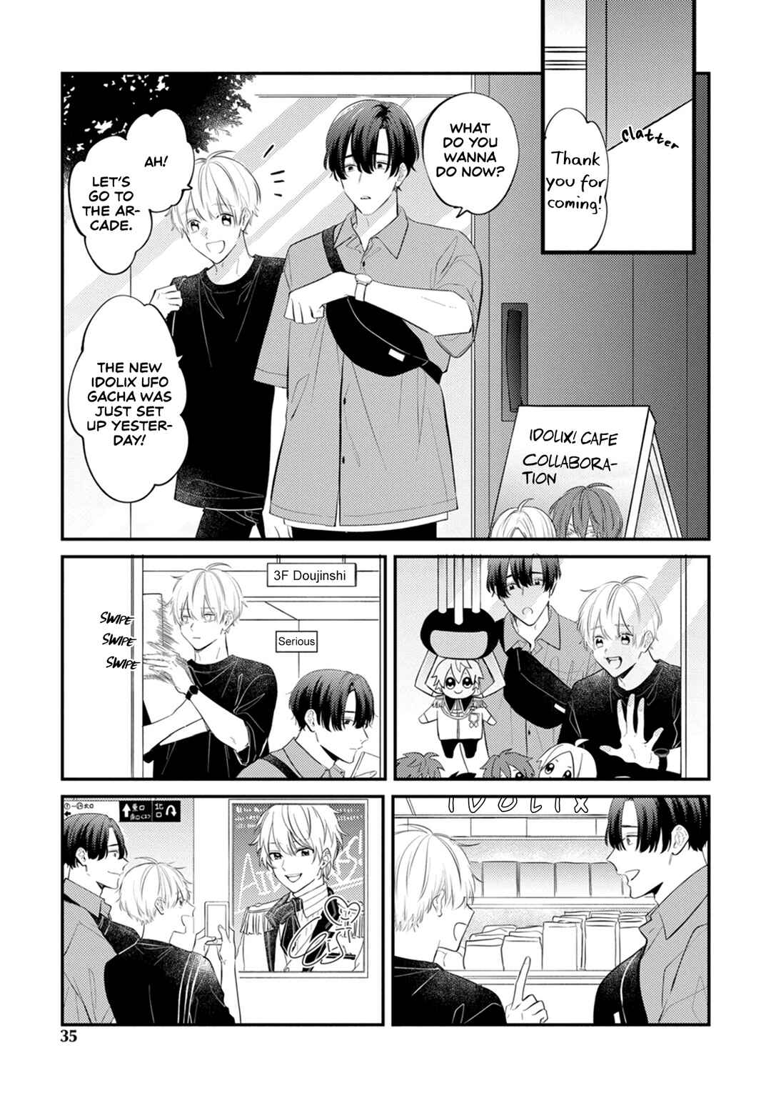 Page 9 Chapter 3 Sono Futari, Kaishaku Chigai desu!