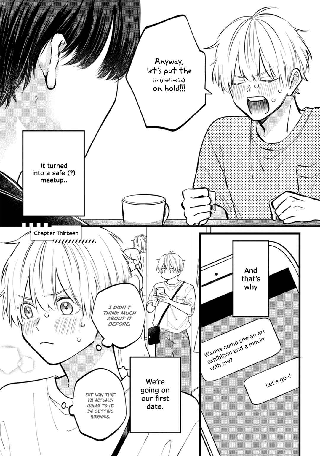 Page 3 Chapter 13 Sono Futari, Kaishaku Chigai desu!