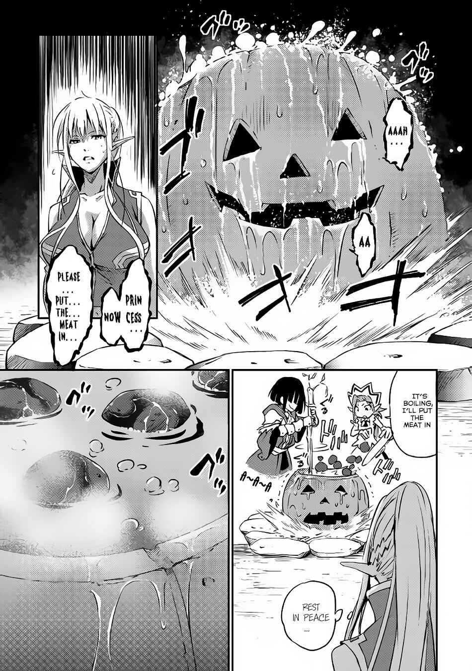 Page 33 Chapter 2 Yuusha no Mago to Maou no Musume