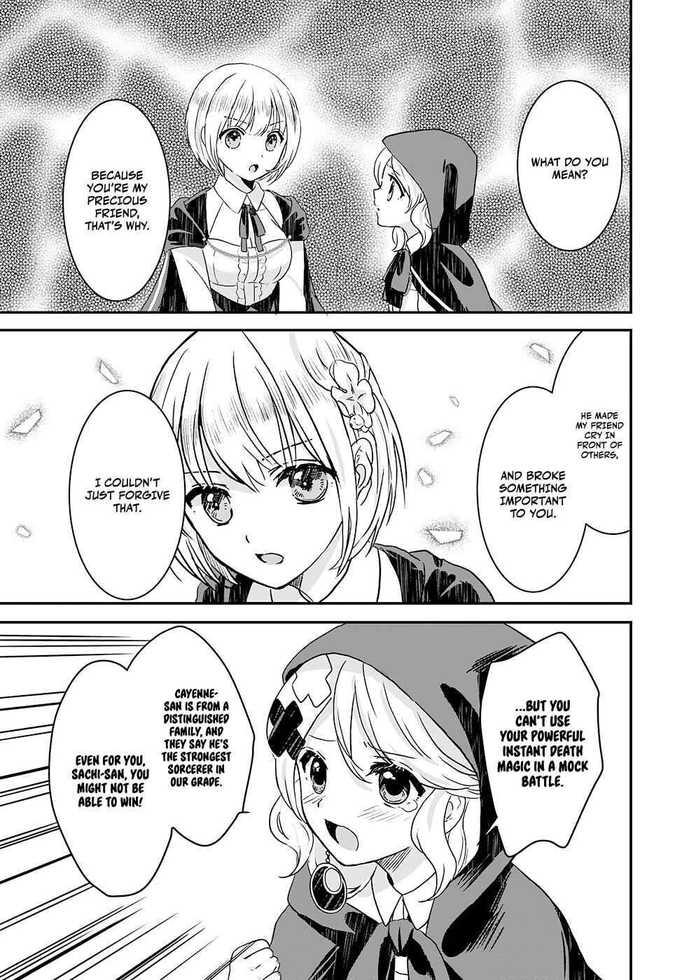 Page 4 Chapter 7 I am Invincible with My Luck Stat at 999 and Infallible Insta-Death Magic: I was Banished with a Magic Power of 1, but I Rise to the Top with My Probability Cheat