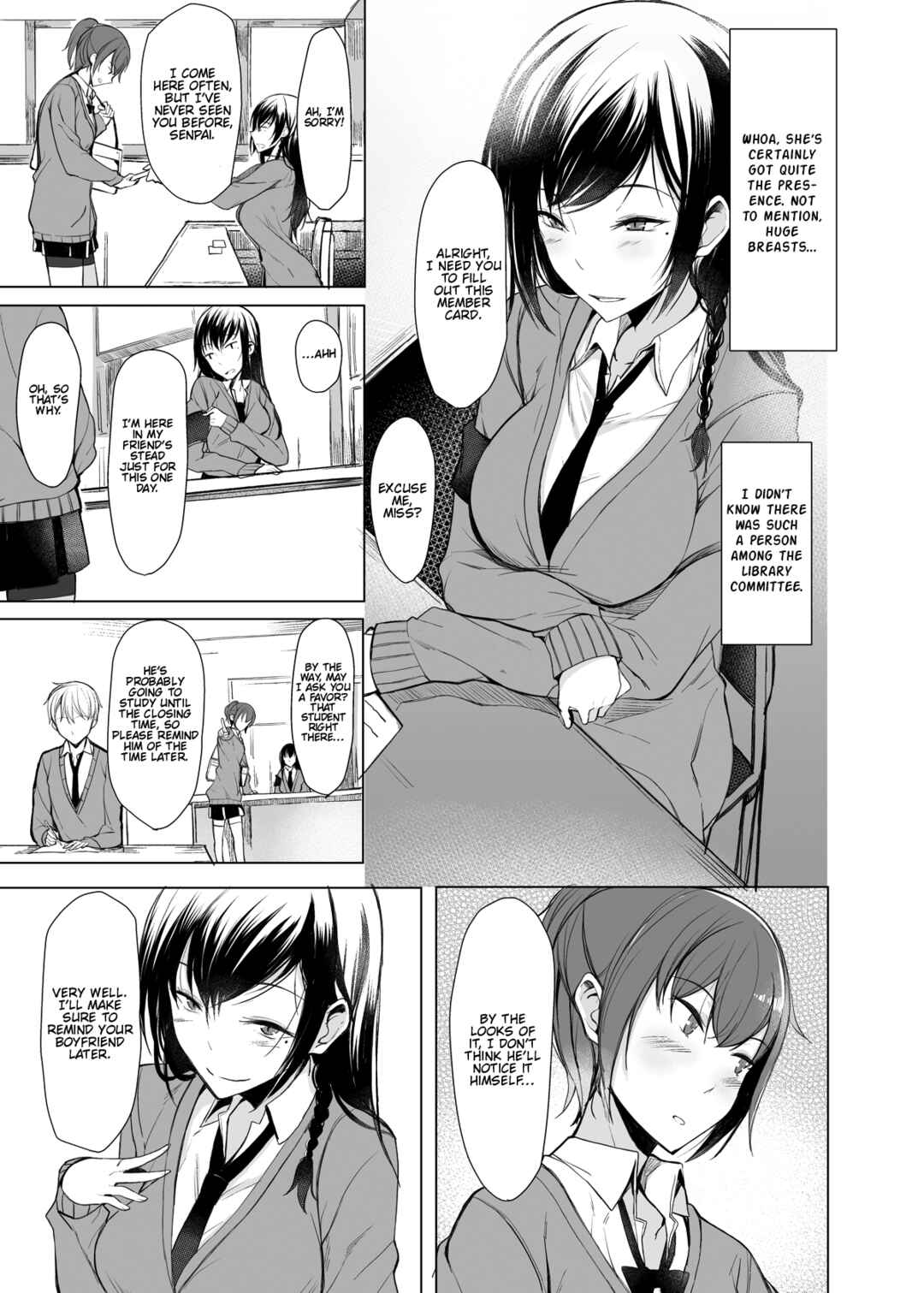 Page 4 Chapter 7 Kouhai-chan ni Eroi Koto Sareru Hon