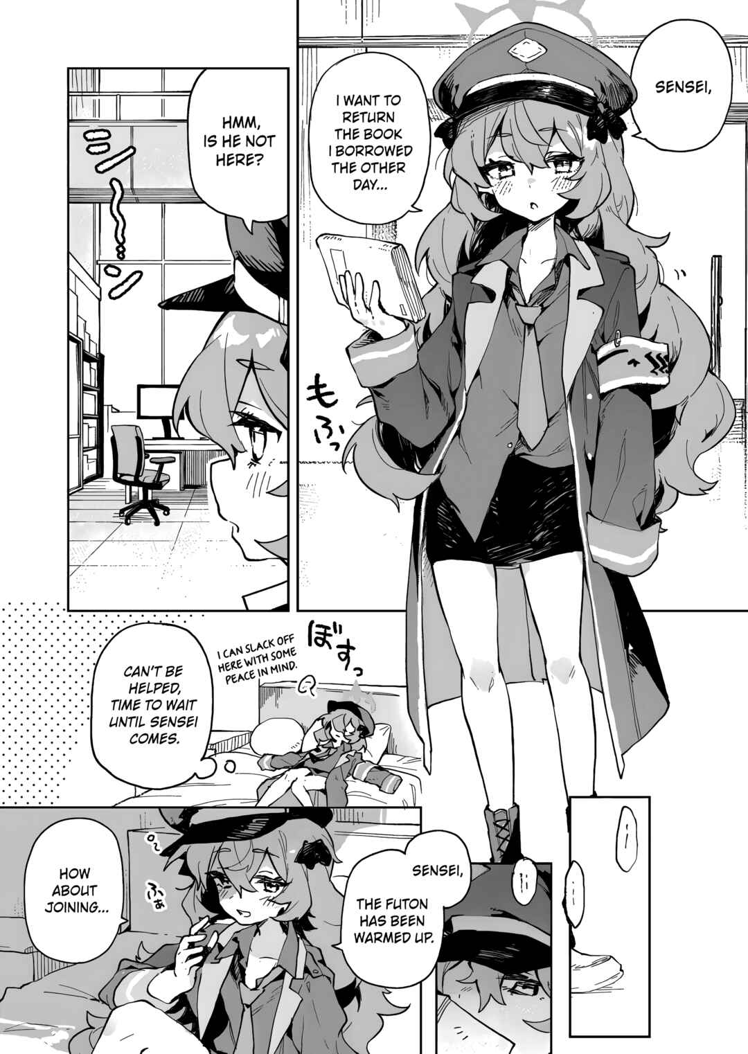 Page 4 Chapter Unknown_d715 Blue Archive - The Great Gehennian Floof War (Doujinshi)