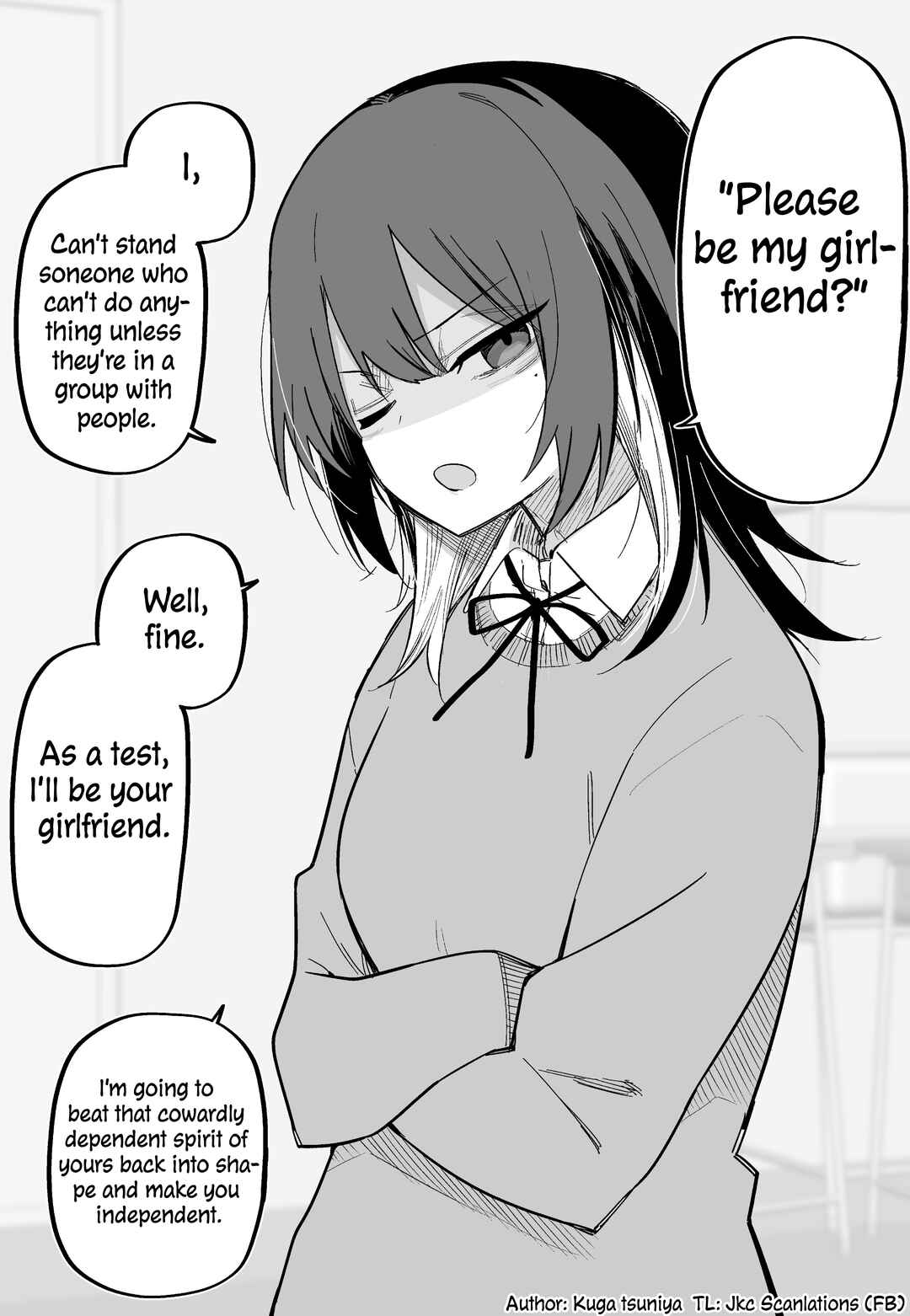 Page 1 Chapter 1 I Confessed to a Lone Wolf Girl