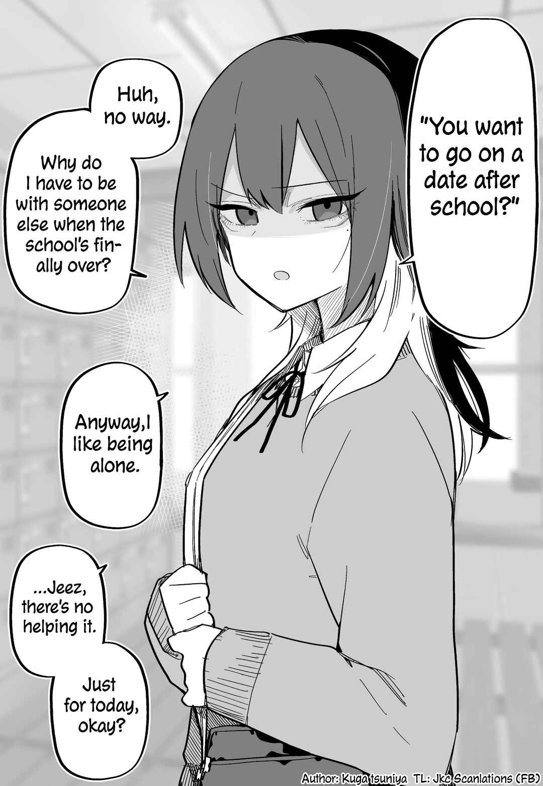 Page 1 Chapter 3 I Confessed to a Lone Wolf Girl