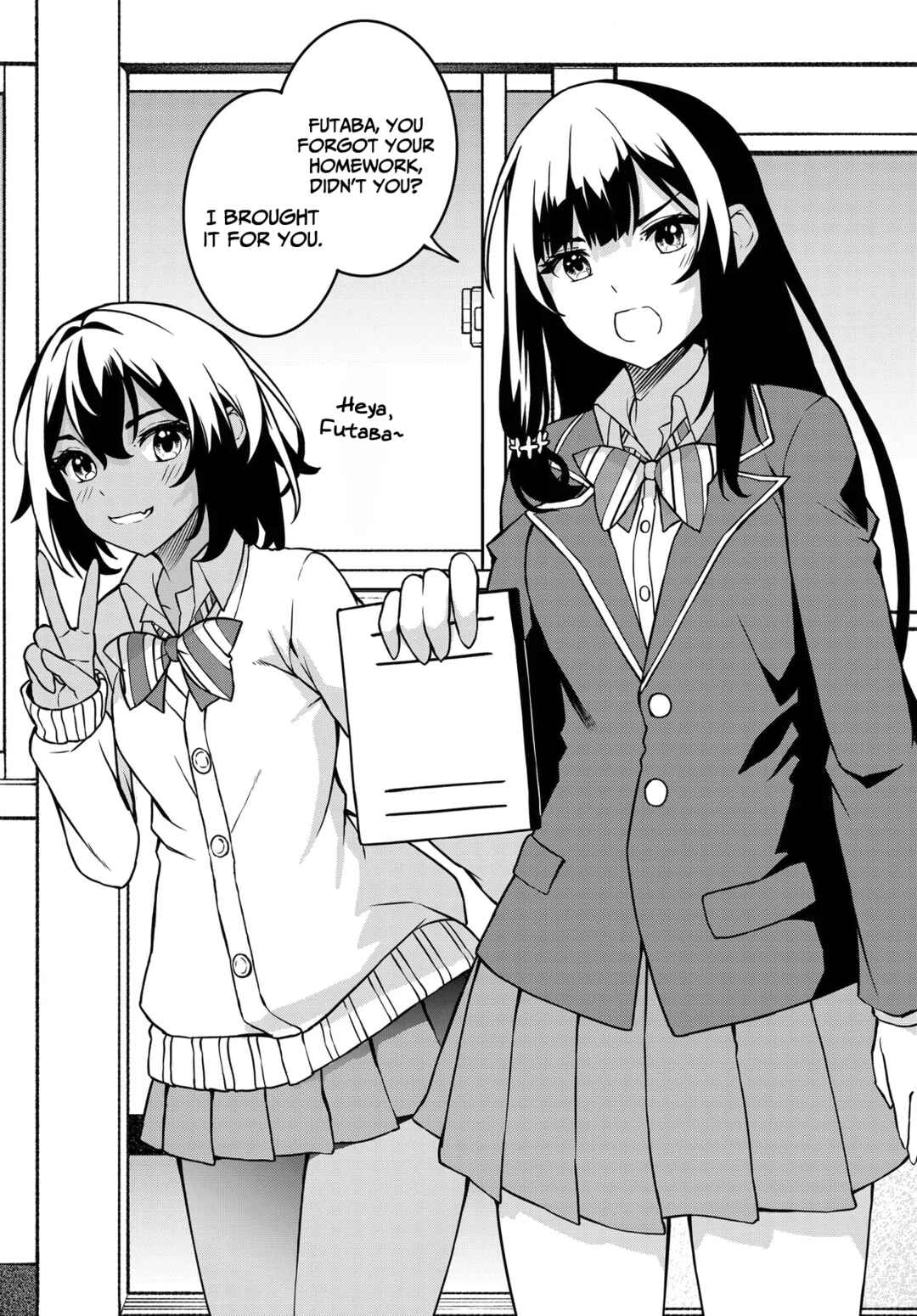 Page 10 Chapter 1.1 Tensai Bishoujo Sanshimai wa Isourou ni Dake Choro Kawaii