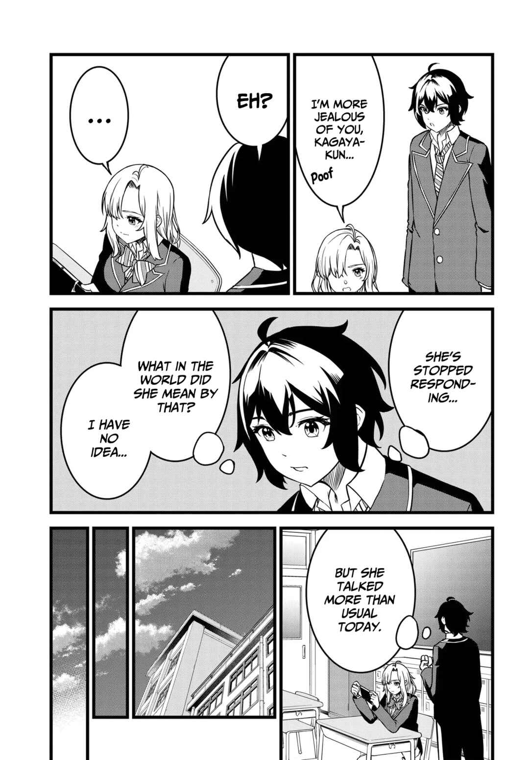 Page 15 Chapter 1.1 Tensai Bishoujo Sanshimai wa Isourou ni Dake Choro Kawaii