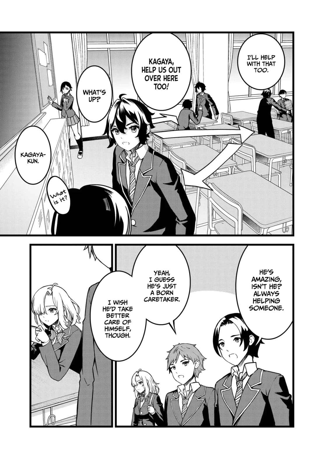 Page 7 Chapter 1.1 Tensai Bishoujo Sanshimai wa Isourou ni Dake Choro Kawaii