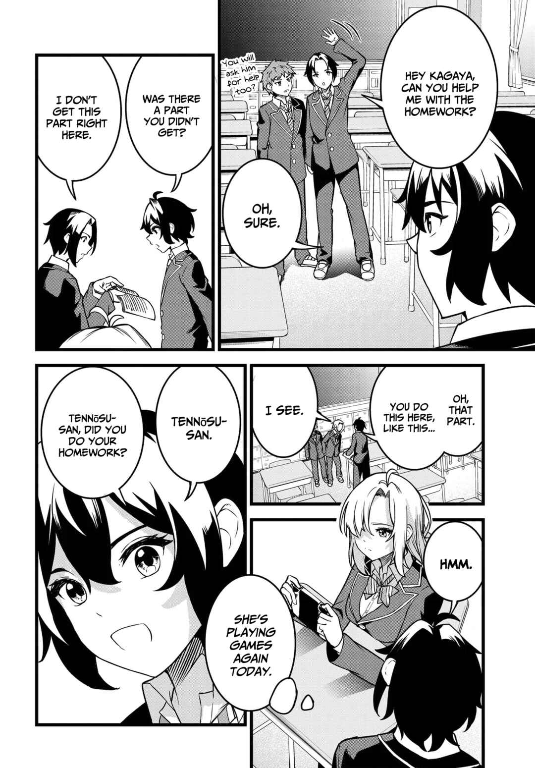 Page 8 Chapter 1.1 Tensai Bishoujo Sanshimai wa Isourou ni Dake Choro Kawaii