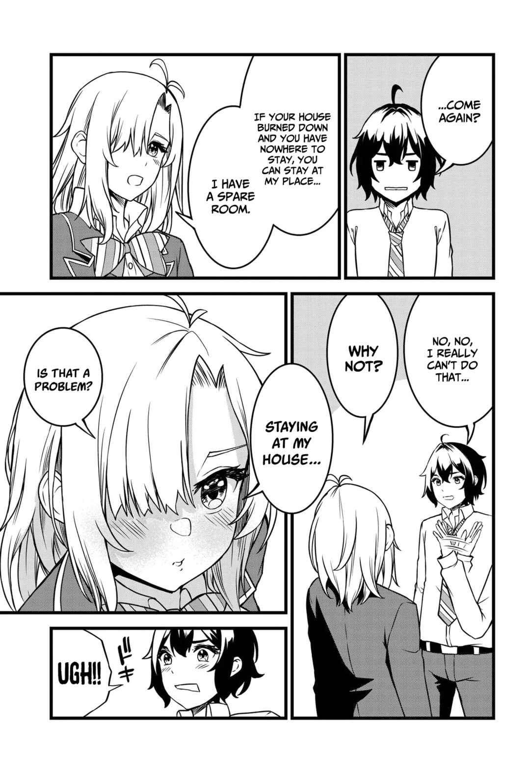 Page 18 Chapter 1.2 Tensai Bishoujo Sanshimai wa Isourou ni Dake Choro Kawaii