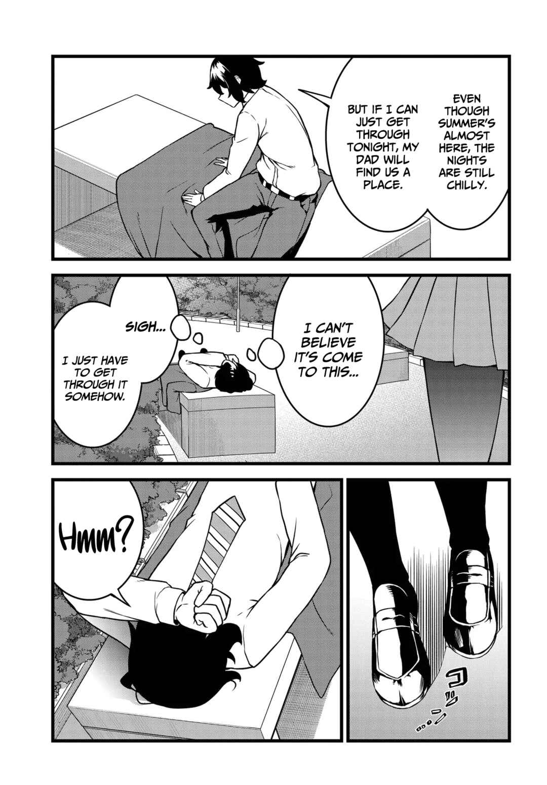 Page 8 Chapter 1.2 Tensai Bishoujo Sanshimai wa Isourou ni Dake Choro Kawaii