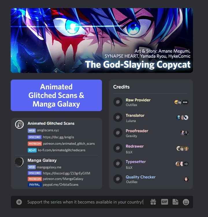 Page 1 Chapter 17 God-Slaying Copycat