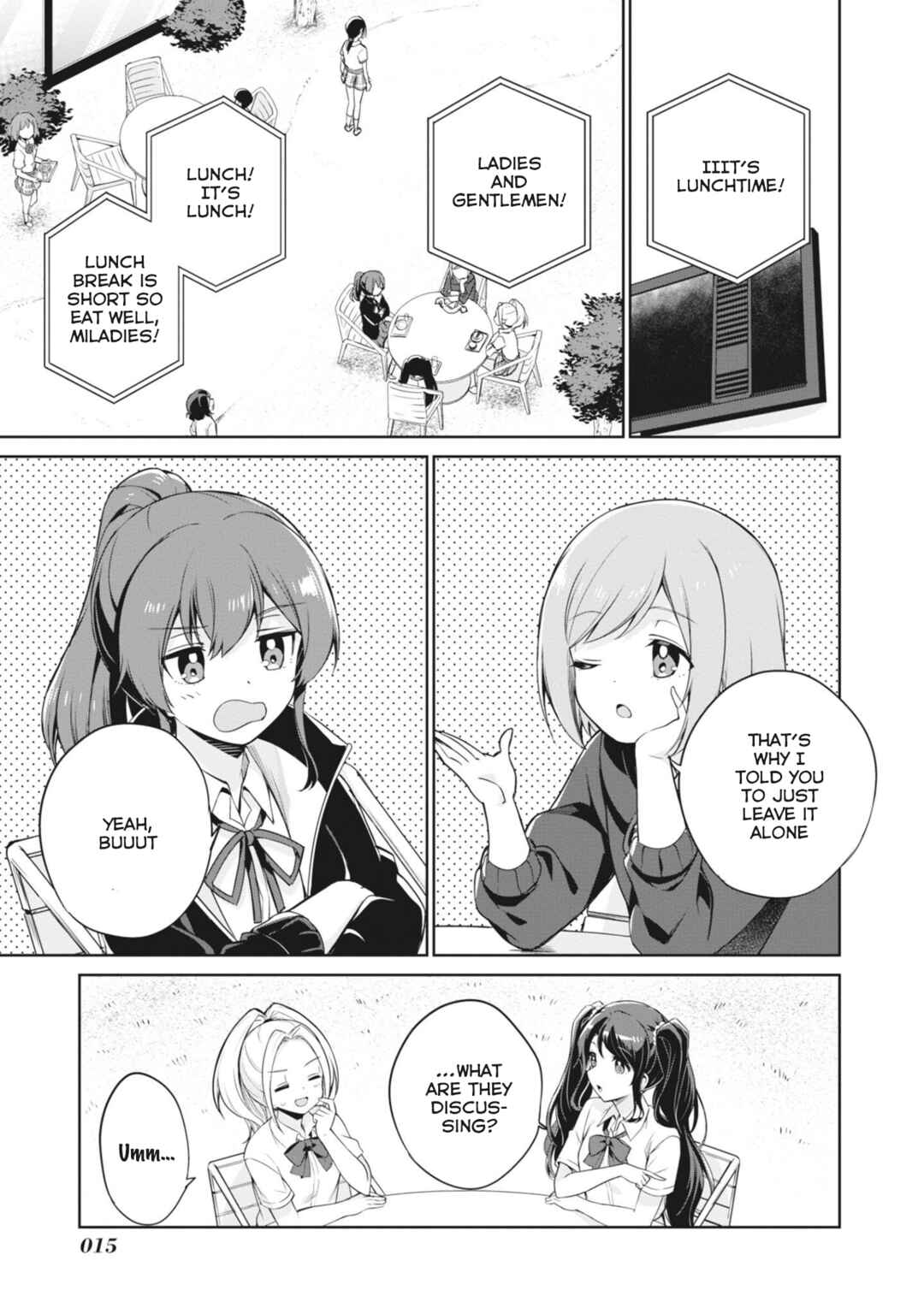 Page 15 Chapter 5 D4DJ-The Prologue Of Peaky P-key-