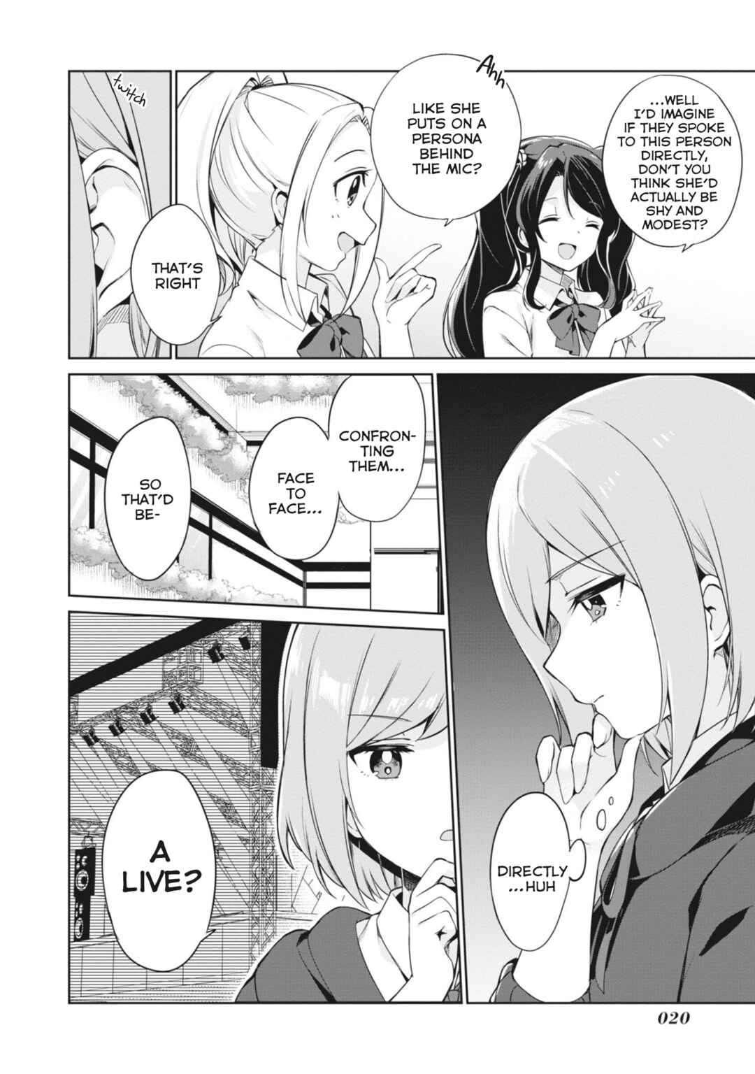 Page 20 Chapter 5 D4DJ-The Prologue Of Peaky P-key-