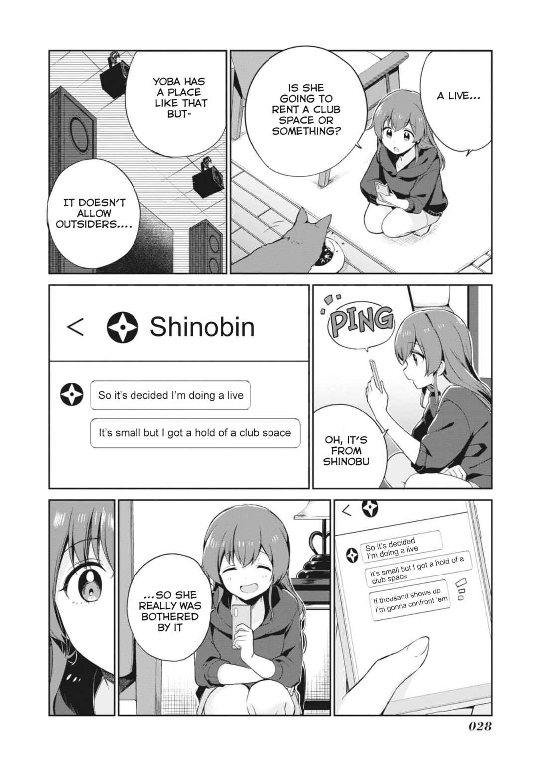 Page 28 Chapter 5 D4DJ-The Prologue Of Peaky P-key-