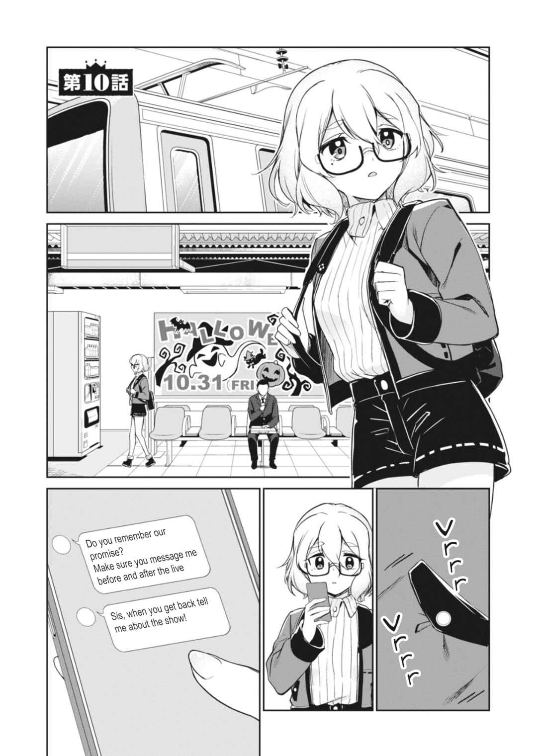 Page 3 Chapter 10 D4DJ-The Prologue Of Peaky P-key-
